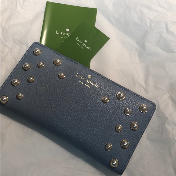 ✨NWT✨ Kate Spade ♠️ Pearl Wallet - Picture 4 of 4